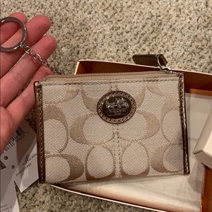 NWT Coach Signature Collection Wallet